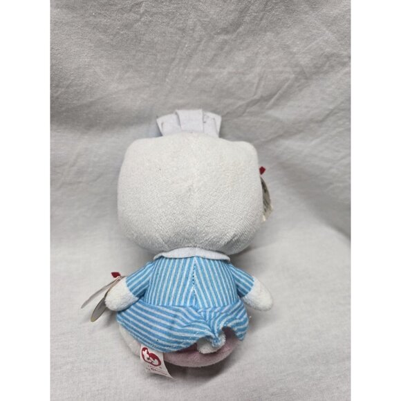 Hello Kitty 6" Ty I Love Japan Nurse Figure Plush Stuffed Sanrio Doll 2011- Tags - Picture 8 of 8
